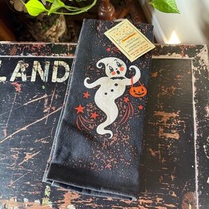 Johanna Parker Halloween Ghost Kitchen Towel